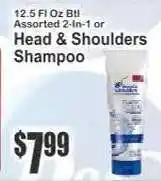 Key Food Head & Shoulders Shampoo offer