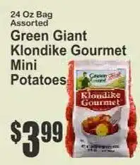 Key Food Green Giant Klondike Gourmet Mini Potatoes offer