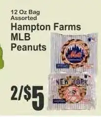 Key Food Hampton Farms MLB Peanuts offer