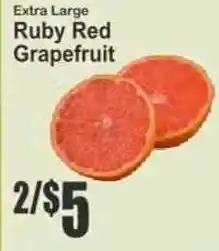 Key Food Ruby Red Grapefruit offer