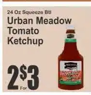Key Food Urban Meadow Tomato Ketchup offer