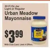 Key Food Urban Meadow Mayonnaise offer