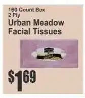 Key Food Urban Meadow Facial Tissues offer