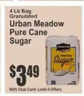 Key Food Urban Meadow Pure Cane Sugar offer