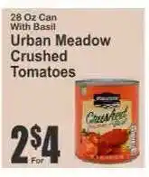 Key Food Urban Meadow Crushed Tomatoes offer