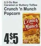 Key Food Crunch 'n Munch Popcorn offer