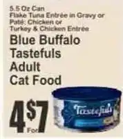 Key Food Blue Buffalo Tastefuls Adult Cat Food offer