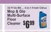 Key Food Mop & Glo Multi-Surface Floor Cleaner offer