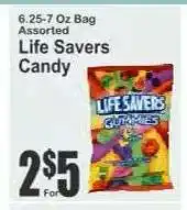 Key Food Life Savers Candy offer