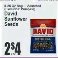 Key Food David Sunflower Seeds offer
