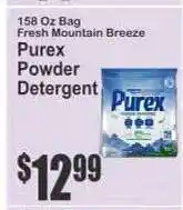 Key Food Purex Powder Detergent offer