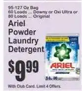 Key Food Ariel Powder Laundry Detergent offer