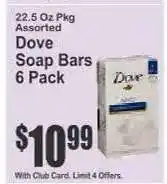 Key Food Dove Soap Bars 6 Pack offer