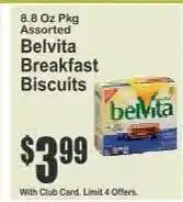 Key Food belVita Breakfast Biscuits offer