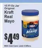 Key Food Kraft Real Mayo offer