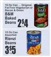 Key Food Rienzi Beans offer