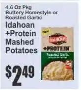 Key Food IDAHOAN PROTEIN MASHED POTATOES offer
