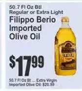 Key Food Filippo Berio Imported Olive Oil offer