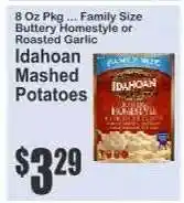 Key Food Idahoan Mashed Potatoes offer