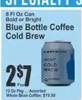 Key Food Blue Bottle Coffee Cold Brew offer
