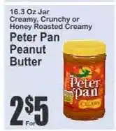Key Food Peter Pan Peanut Butter offer