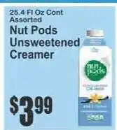Key Food Nut Pods Unsweetened Creamer offer