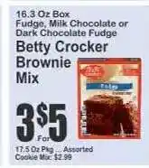 Key Food Betty Crocker Brownie Mix offer