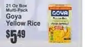 Key Food Goya Yellow Rice offer