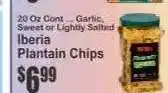 Key Food Iberia Plantain Chips offer