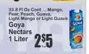 Key Food Goya Nectars offer