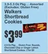 Key Food Walkers Shortbread Cookies offer