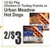 Key Food Urban Meadow Hot Dogs offer