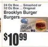 Key Food Brooklyn Burger Burgers offer