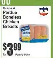 Key Food Perdue Boneless Chicken Breasts offer