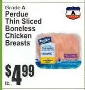 Key Food Perdue Thin Sliced Boneless Chicken Breasts offer
