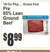 Key Food Pre 85% Lean Ground Beef offer