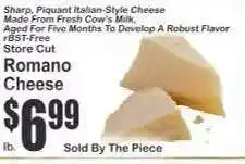 Key Food Romano Cheese offer