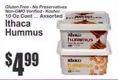 Key Food Ithaca Hummus offer