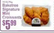 Key Food Bakertree Signature Mini Croissants offer