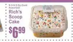 Key Food Rich's Scoop Cake offer