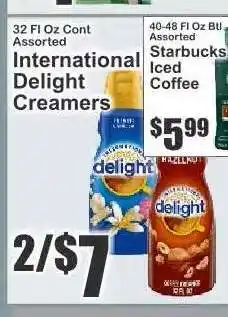 Key Food International Delight Creamers offer