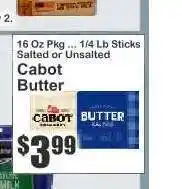 Key Food Cabot Butter offer