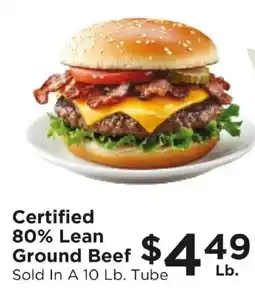Woods Supermarket Certified Ground Beef offer