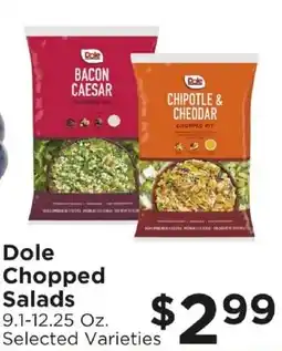 Woods Supermarket Dole chopped salads offer