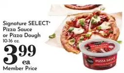 Food Pavilion Signature Select Pizza Sauce or Pizza Dough offer