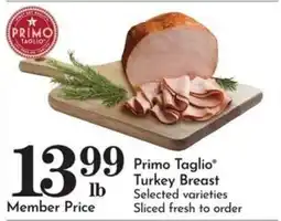 Food Pavilion Primo Taglio Turkey Breast offer