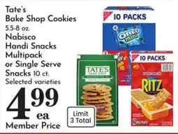 Food Pavilion Tate's Bake Shop Cookies offer
