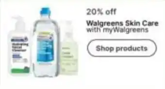 Walgreens Walgreens Skin Care offer