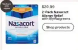 Walgreens Nasacort Allergy Relief offer