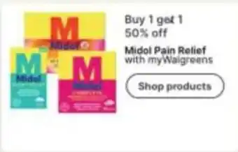 Walgreens Midol Pain Relief offer